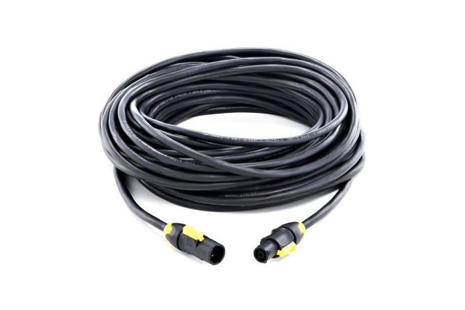 Neutrik Powercon True1 - Male to Female - Link cable 20m.