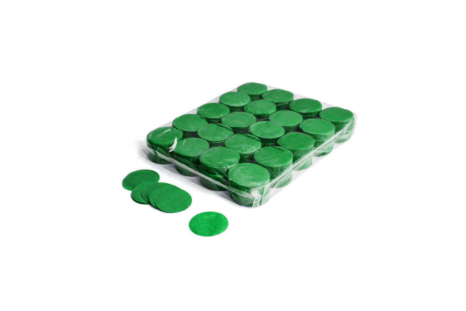 Slowfall confetti rounds Ø 55mm - Dark Green