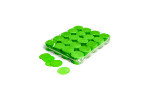 Slowfall confetti rounds Ø 55mm - Light Green