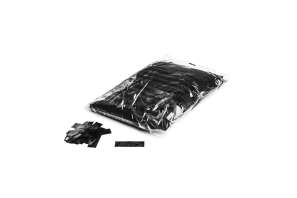 Metallic confetti rectangles 55x17mm - Black
