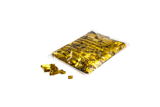 Metallic confetti squares 17x17mm - Gold