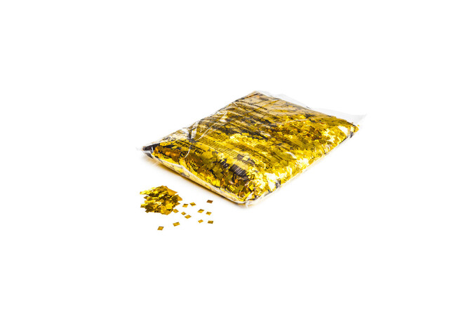 Metallic confetti raindrops 6x6mm - Gold
