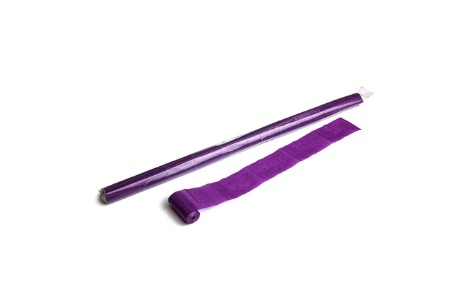 Streamers 10m x 5cm - Purple