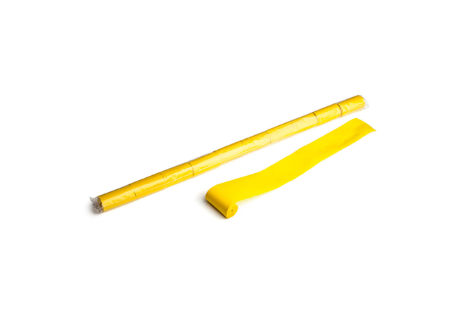 Streamers 10m x 5cm - Yellow