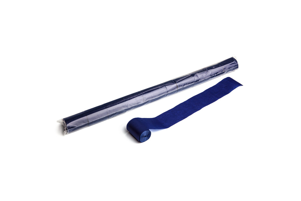 Stadium Streamers 20m x 5cm - Dark Blue