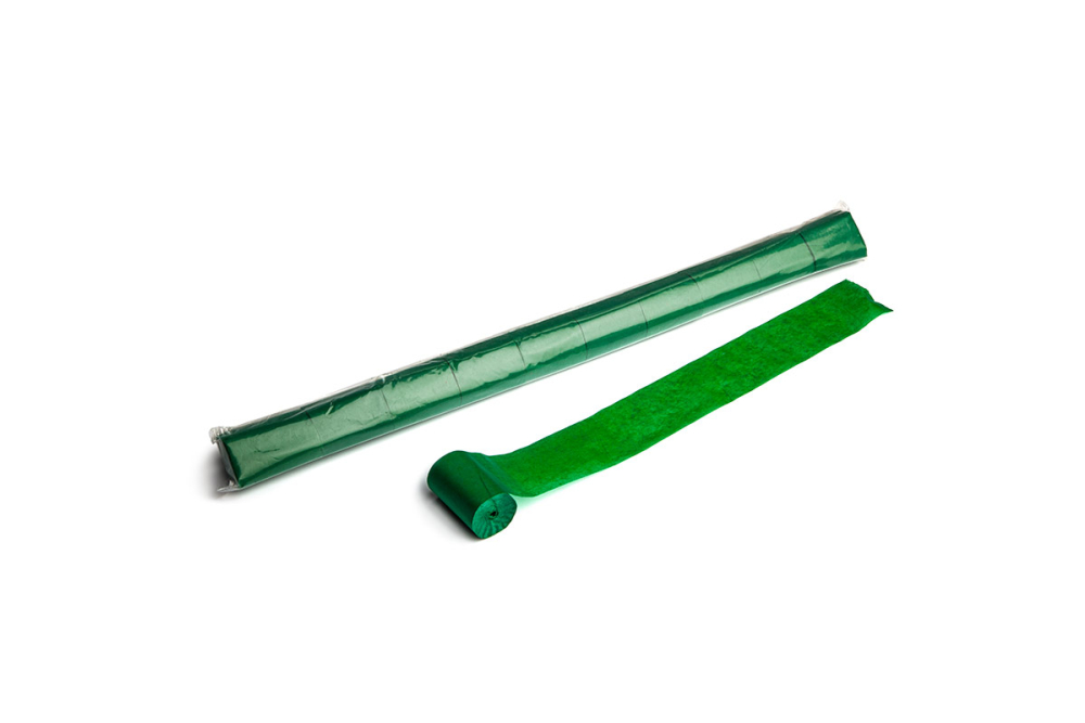 Stadium Streamers 20m x 5cm - Dark Green