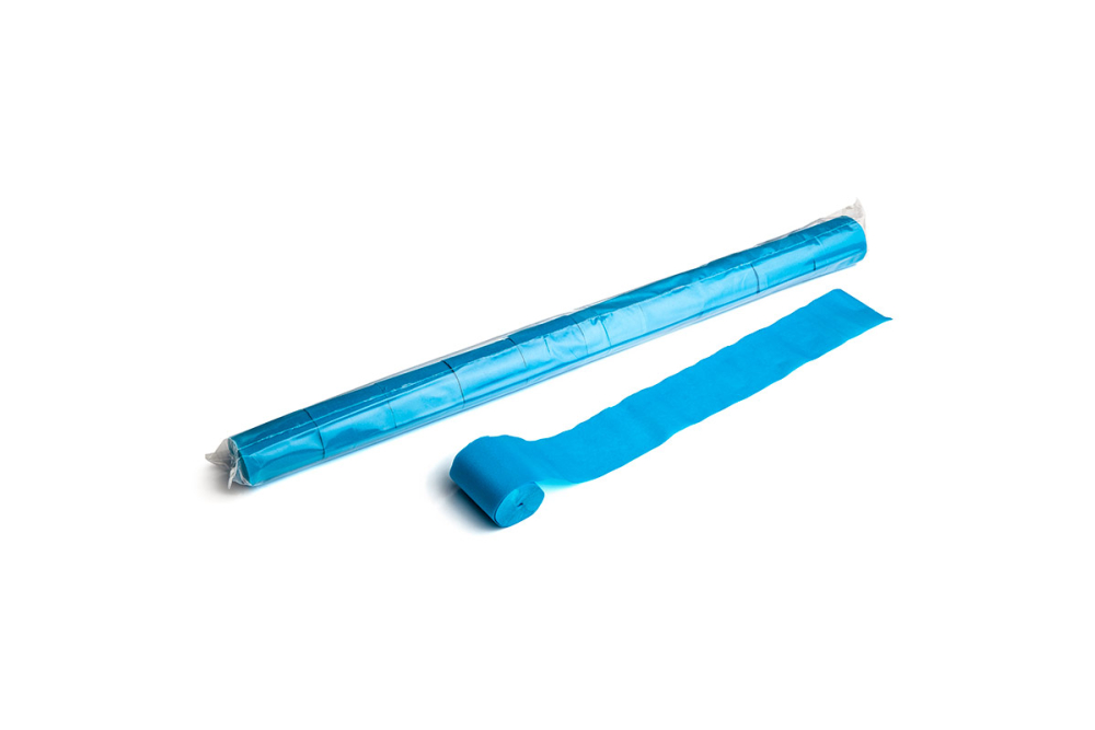 Stadium Streamers 20m x 5cm - Light Blue