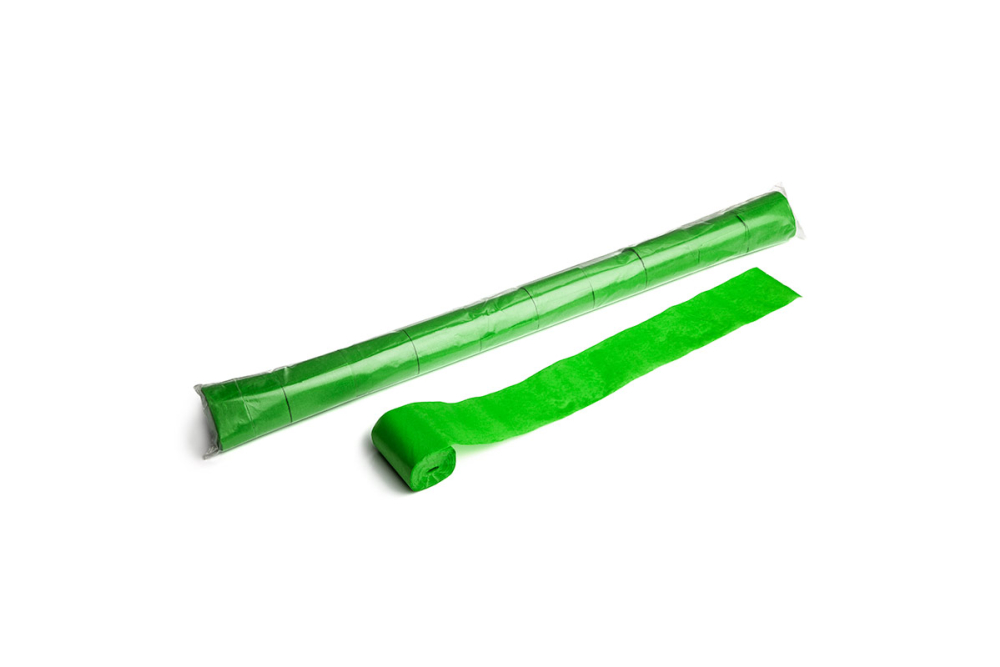 Stadium Streamers 20m x 5cm - Light Green