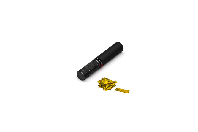 Handheld Cannon S Confetti Gold Metallic 28cm