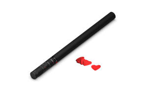 Handheld Cannon PRO Confetti Red Hearts 80cm