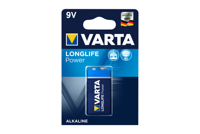 Batterie 9V Block Alkaline 6LR61