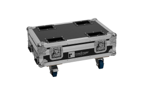 ROADINGER Flightcase 8x AKKU Mini IP UP-4 QCL Spot MK2 mit Ladefunktion