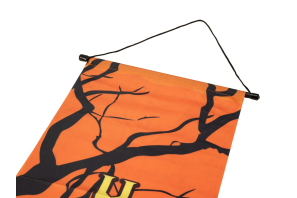 EUROPALMS Halloween Banner, Geisterhaus, 2er-Set, 30x180cm