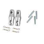 ALUTRUSS BILOCK BQ-2 Verbindersatz Konus Zapfen Splint