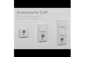 Multimediadosen Set CUP (18-teilig) weiß, UP