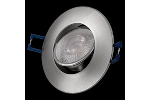 EL-313D LED-Einbauleuchte 4,5W, 450Lumen, 3000K, silber, step-dimmbar