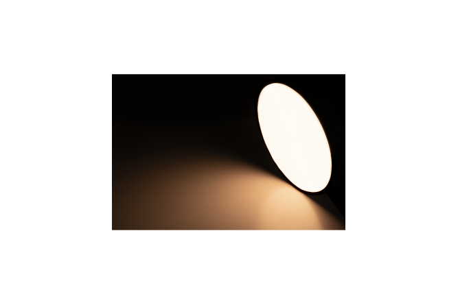 Wifi LED-Deckenleuchte 35W, 4450lm, Ø40cm, CCT+RGB, schwarz