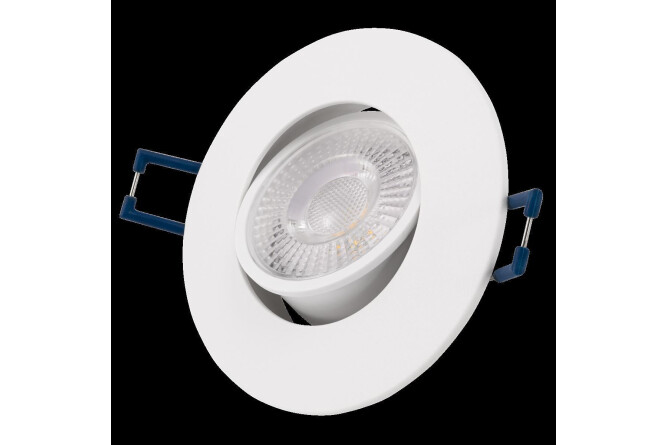 10er Set EL-313D LED-Einbauleuchte 4,5W, 450Lumen, 3000K, weiß, step-dimmbar