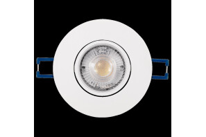 10er Set EL-313D LED-Einbauleuchte 4,5W, 450Lumen, 3000K, weiß, step-dimmbar