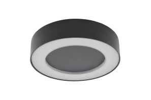 LED-Wandleuchte SLIM RING Ø22cm, 12W, 400lm, warmweiß, 3000K, IP54