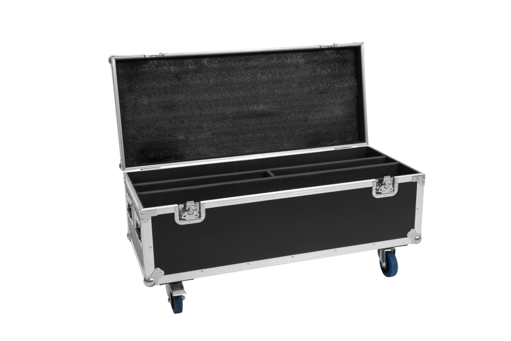 ROADINGER Flightcase 2x LED TMH Bar-S120 mit Rollen