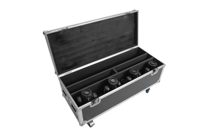 ROADINGER Flightcase 2x LED TMH Bar-S120 mit Rollen