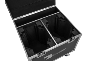 ROADINGER Flightcase 2x EYE-1940 mit Rollen