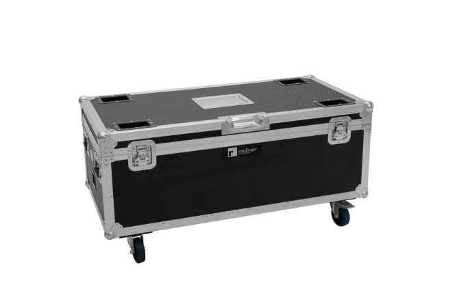 ROADINGER Flightcase 4x AKKU Multiflood IP 18x10W RGBW Wash CRMX mit Ladefunktion