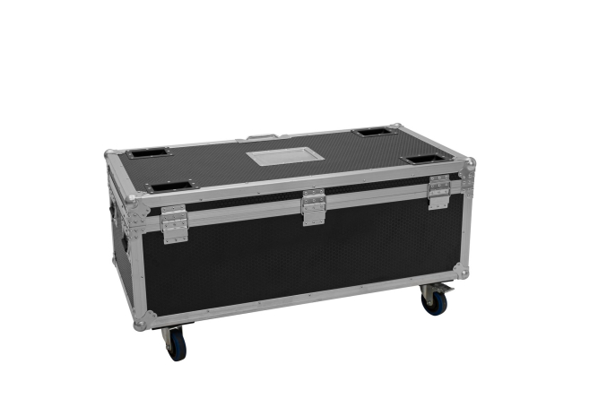 ROADINGER Flightcase 4x AKKU Multiflood IP 18x10W RGBW Wash CRMX mit Ladefunktion