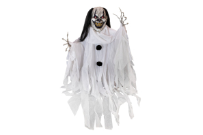 EUROPALMS Halloween Figur Clown Gildo, animiert, 120x16x80cm