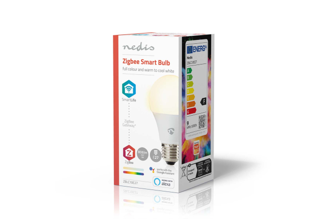 NEDIS Zigbee E27 LED Lampe RGB 9W 806lm