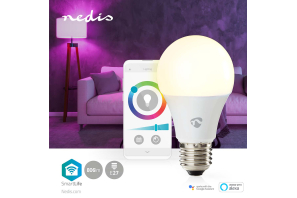 NEDIS SmartLife E27 LED Lampe RGB 9W 806lm