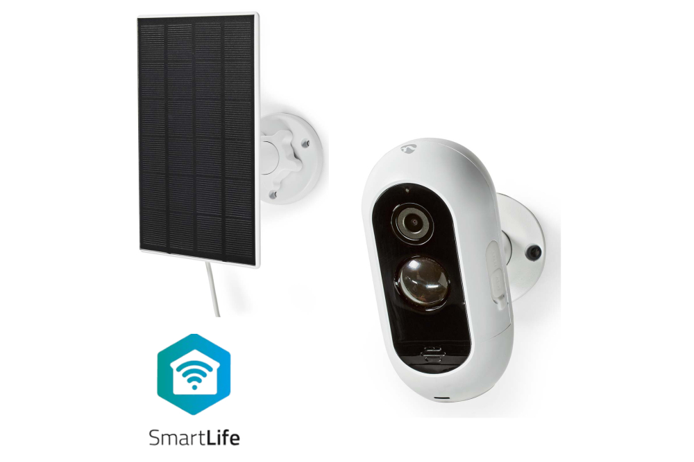 NEDIS SmartLife HD Außenkamera und Solarpanel Set