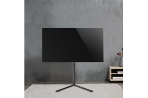 NEDIS V-Design TV-Bodenständer 49"-70" Stahl schwarz bis 40KG