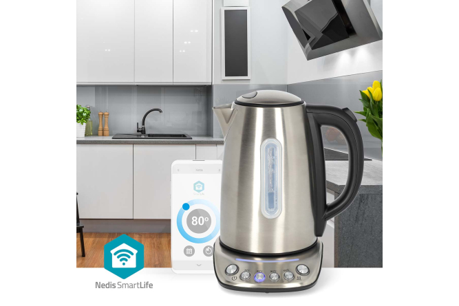 NEDIS SmartLife Wasserkocher mit Temperaturtasten und...