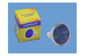 OMNILUX JCDR 230V/35W GX-5,3 1500h blau