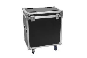 ROADINGER Flightcase 2x TMH-S400 mit Rollen