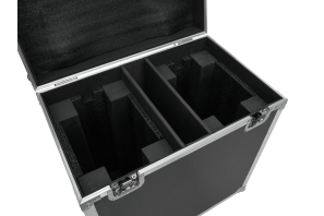 ROADINGER Flightcase 2x TMH-S400 mit Rollen