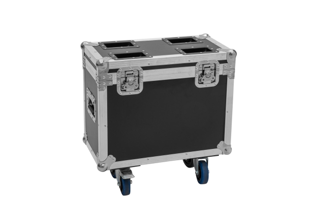 ROADINGER Flightcase 2x TMH-B120 mit Rollen