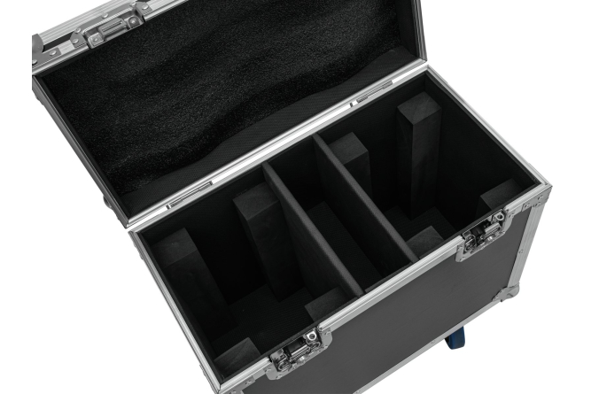 ROADINGER Flightcase 2x TMH-B120 mit Rollen