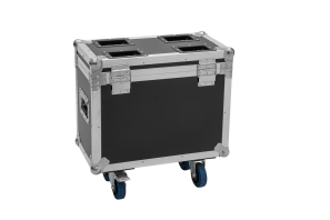 ROADINGER Flightcase 2x TMH-B120 mit Rollen