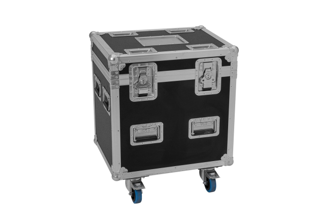 ROADINGER Flightcase 2x DMB-100 LED mit Rollen