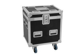 ROADINGER Flightcase 2x DMB-100 LED mit Rollen