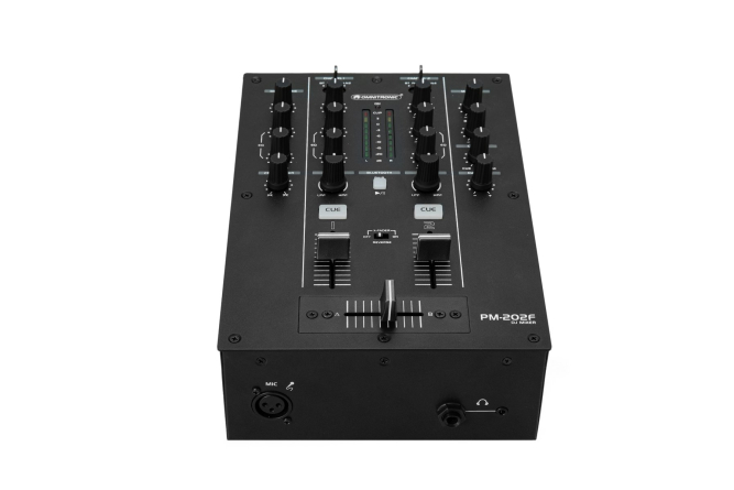 OMNITRONIC PM-202F 2-Kanal-DJ-Mixer mit Filter und Bluetooth