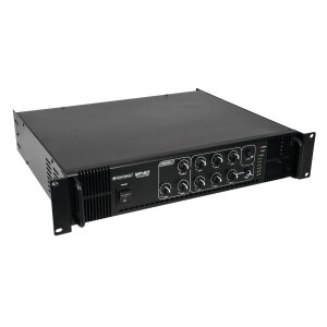 OMNITRONIC MP-60 ELA-Mischverstärker 60W 100V 19 Zoll