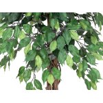 EUROPALMS Ficus-Benjamini Multi-Stamm Kunstpflanze 180cm