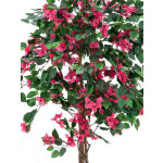 EUROPALMS Bougainvillea, Kunstpflanze, rosa, 150cm