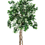 EUROPALMS Bougainvillea, Kunstpflanze, weiß, 180cm