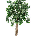 EUROPALMS Bougainvillea, Kunstpflanze, weiß, 180cm