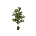 EUROPALMS Oleanderbaum, Kunstpflanze, weiß, 120 cm
